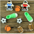 Blue Football Printing Erasers For Students